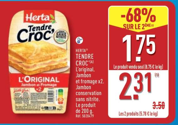 HERTA Tendre Croc'
