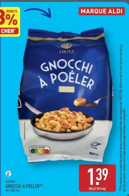 Cucina Gnocchi à Poêler