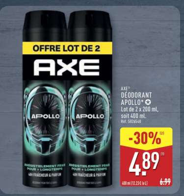 AXE DÉODORANT APOLLO