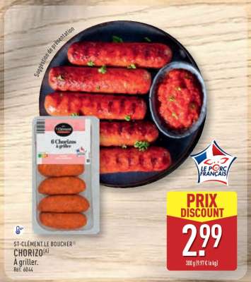Chorizo à griller
