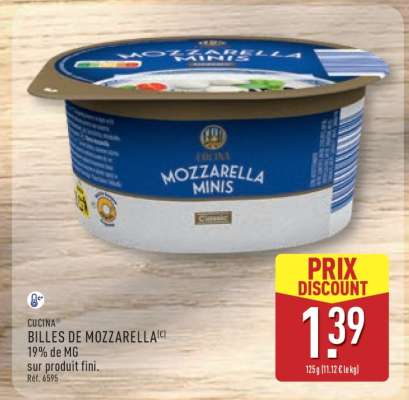 Cucina Billes de Mozzarella