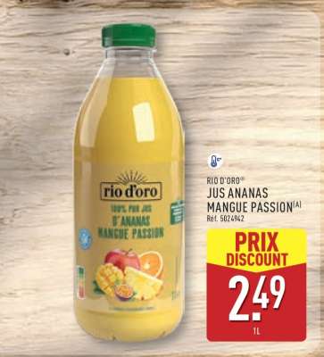 RIO D'ORO JUS ANANAS MANGUE PASSION