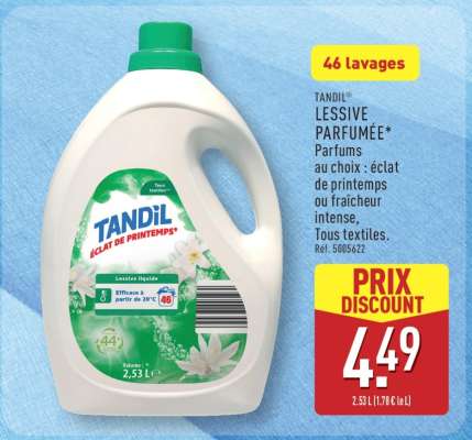 TANDIL LESSIVE PARFUMÉE