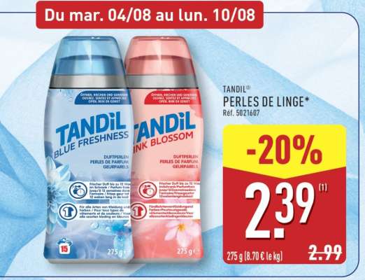 TANDIL PERLES DE LINGE