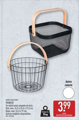 HOME CREATION PANIER