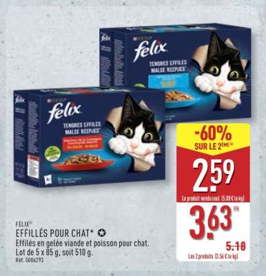 FELIX® EFFILÉS POUR CHAT