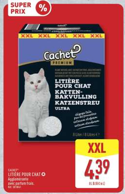 CACHET® LITIÈRE POUR CHAT