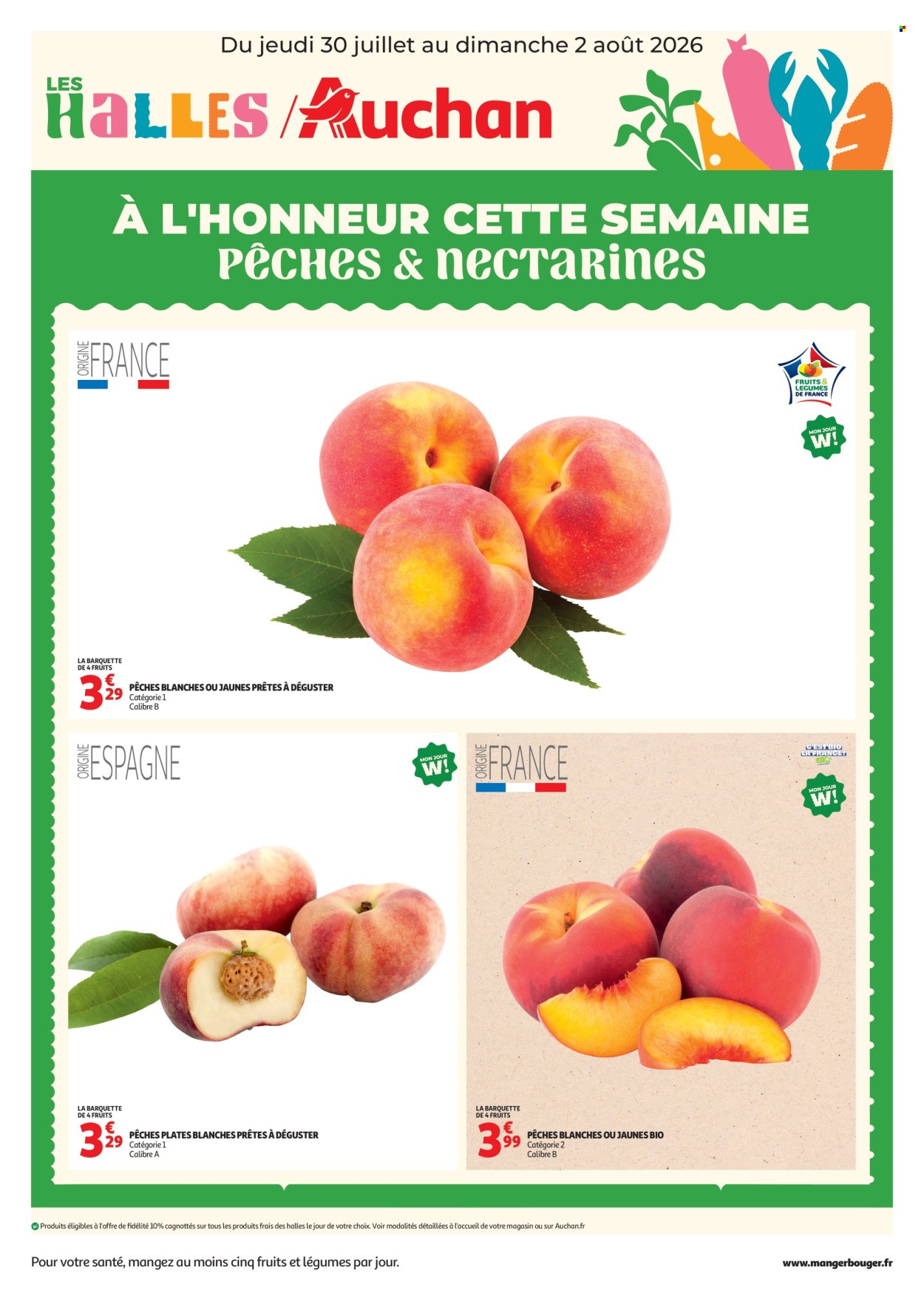 Catalogue Auchan - 30/07/2026 - 02/08/2026. Page 1
