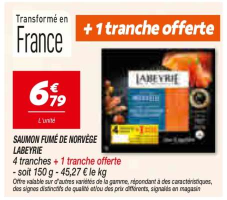 Saumon Fume De Norvege