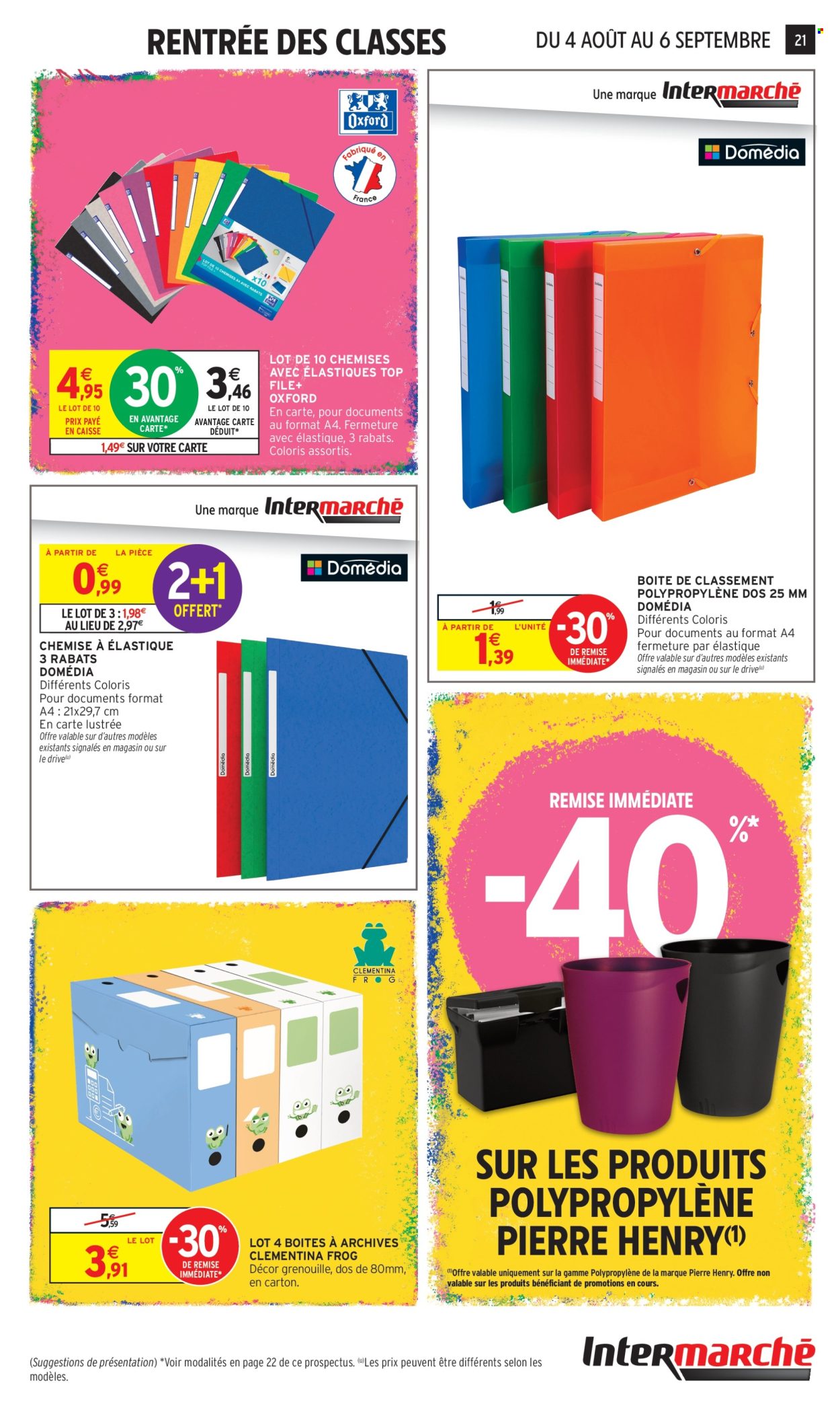 Catalogue Intermarché - 04/08/2026 - 06/09/2026. Page 21