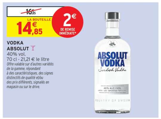 Vodka Absolut