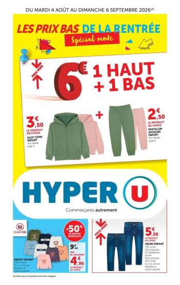 Catalogue HYPER U - 04/08/2026 - 06/09/2026.