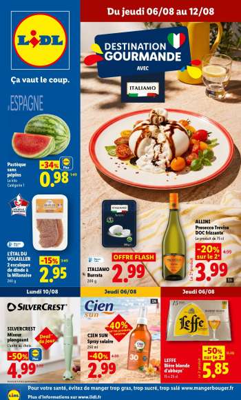 Catalogue Lidl - 06/08/2026 - 12/08/2026.
