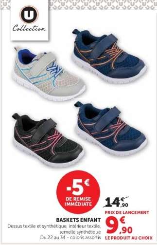Baskets enfant