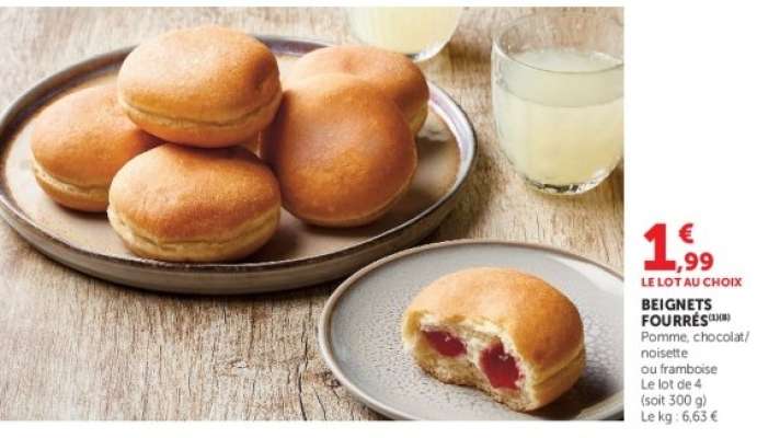 Beignets Fourrés