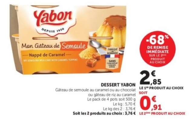 DESSERT YABON