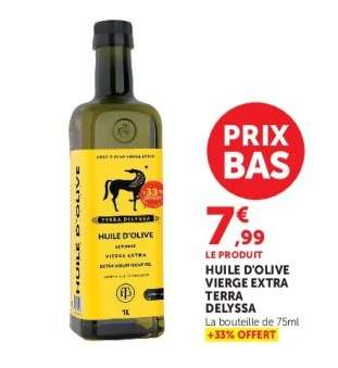 Huile D'olive Vierge Extra Terra Delyssa