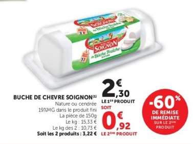 Bûche De Chèvre Soignon
