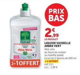 Liquide vaisselle ARBRE VERT