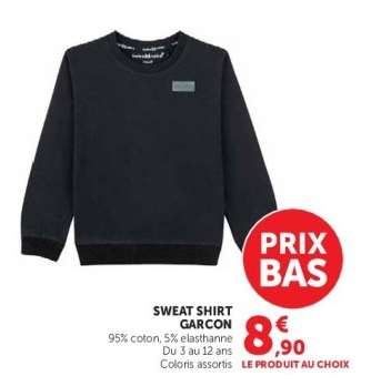 Sweat-shirt garçon