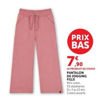 Pantalon de jogging fille