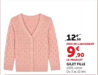 Gilet fille