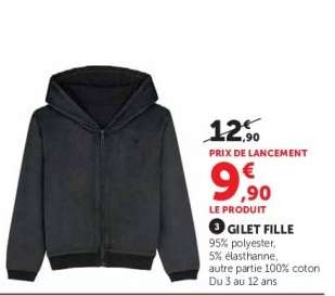 Gilet fille