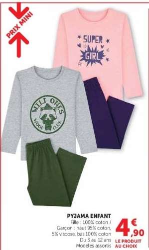 Pyjama enfant