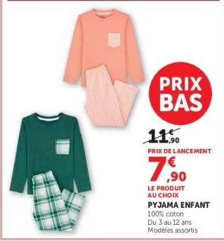 Pyjama enfant