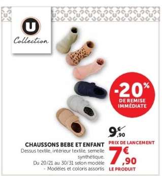 CHAUSSONS BEBE ET ENFANT