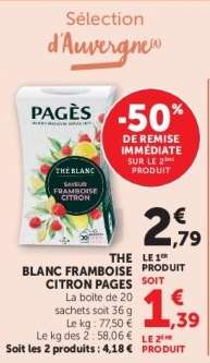 THE BLANC FRAMBOISE CITRON PAGES