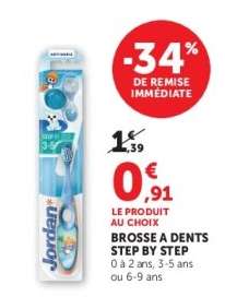 BROSSE A DENTS STEP BY STEP