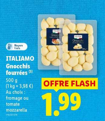 ITALIANO Gnocchis fourrées