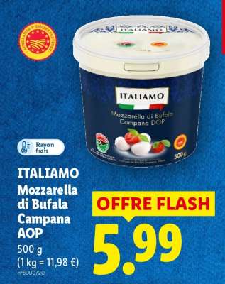 ITALIAMO Mozzarella di Bufala Campana AOP