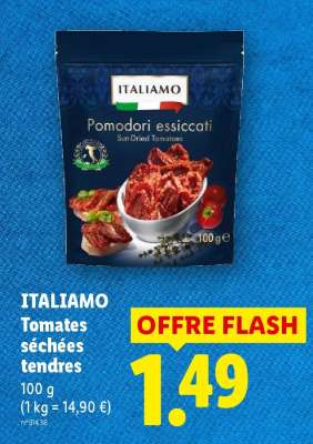 ITALIAMO Tomates séchées tendres