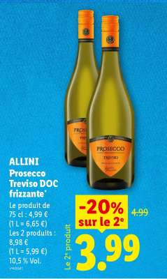 ALLINI Prosecco Treviso DOC frizzante