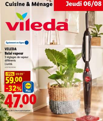 Vileda Balai vapeur