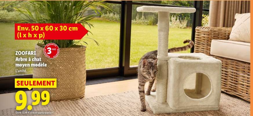 ZOOFARI Arbre à chat moyen modèle