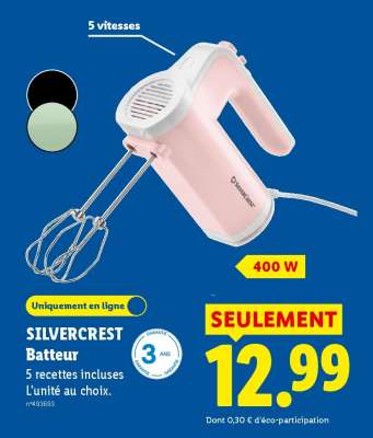 SILVERCREST Batteur