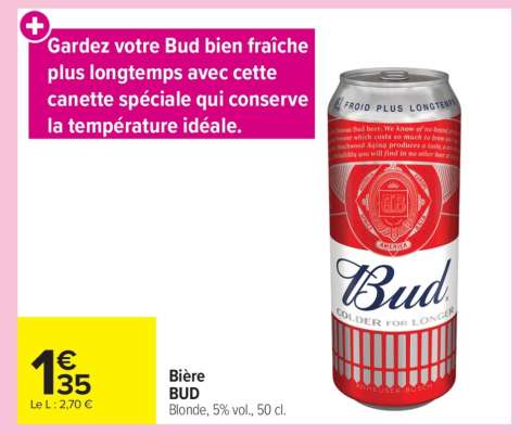 Bière Bud*