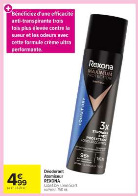 Déodorant Atomiseur Rexona
