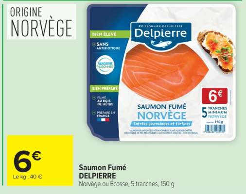 Saumon Fumé "Delpierre"