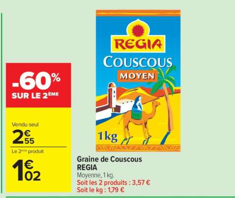 Graine de Couscous REGIA