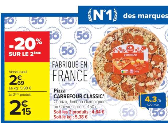 PIZZA CARREFOUR CLASSIC
