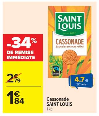 Cassonade SAINT LOUIS
