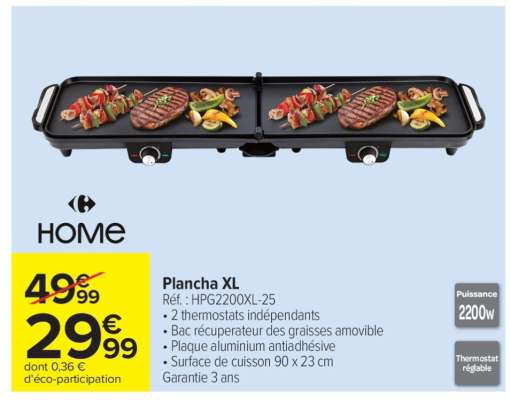 Plancha XL