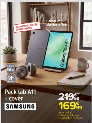 Pack tab A11 + cover