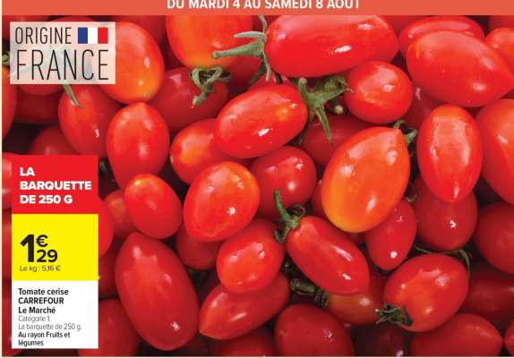 Tomate cerise CARREFOUR Le Marché