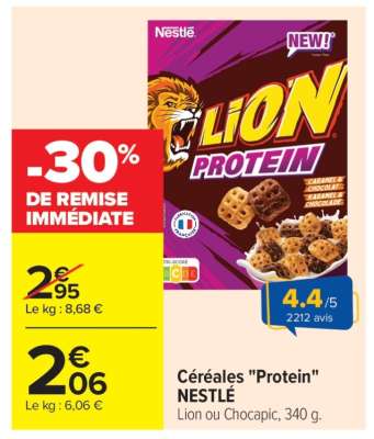 Céréales «Protein» NESTLÉ