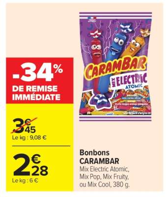 BONBONS “CARAMBAR”